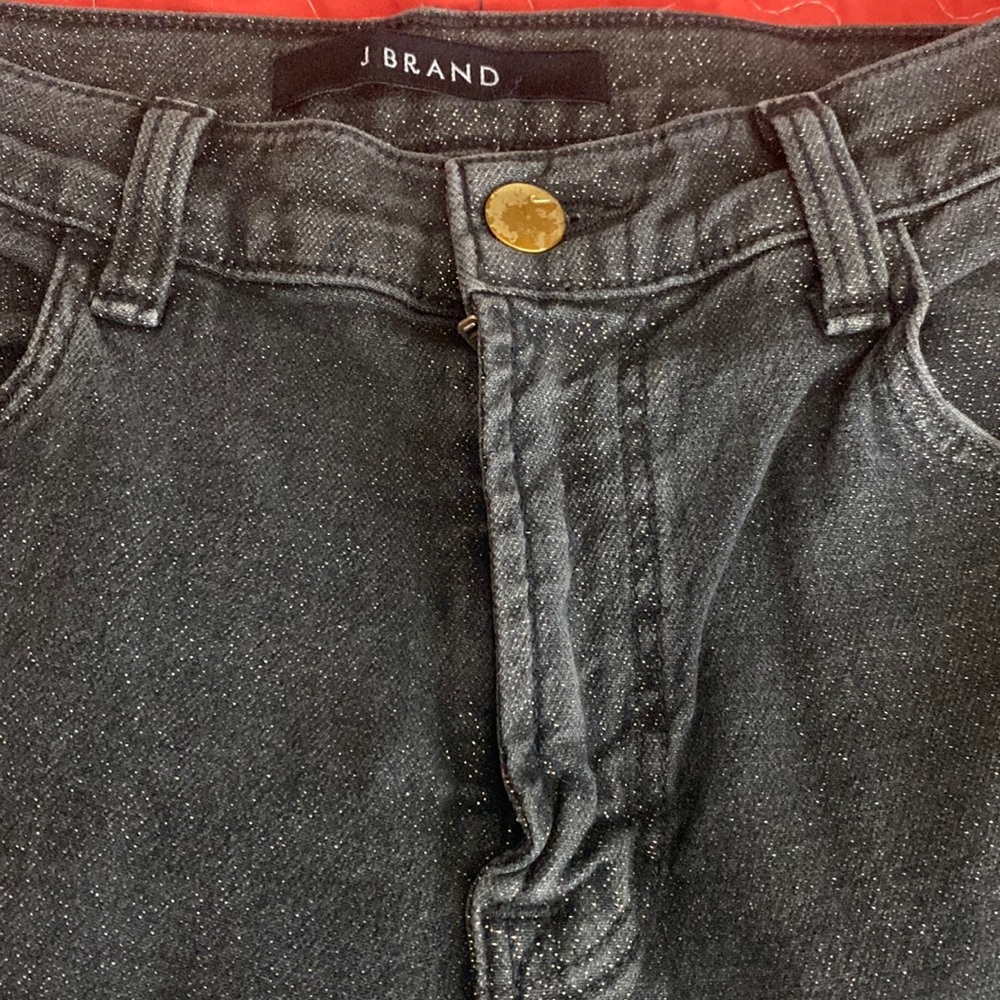 J Brand Black Sparkle Jeans
